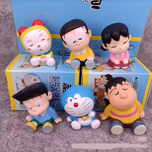 หุ่น PVC รูปปั้นอะนิเมะโดราเอมอนขนาด6ชิ้น/เซ็ต5ซม. - Product Image 5