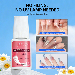 Pegamento <span class=keywords><strong>para</strong></span> <span class=keywords><strong>Uñas</strong></span> de 8ml de Secado Rápido con Logotipo Personalizado, Puntas de <span class=keywords><strong>Uñas</strong></span> Artificiales a Presión, No Tóxico, Super Fuerte, Mini Pegamento <span class=keywords><strong>para</strong></span> <span class=keywords><strong>Uñas</strong></span> - Product Image 4