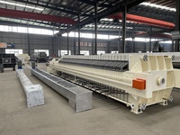 Sludge Dewatering kualitas tinggi Filter membran tekan dengan proses pemeras kue Filter