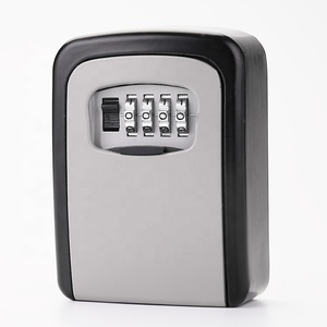 Security 4 digital combination password keybox key lock box key storage key holder wall mounted boxNewest popular high quality