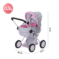 Poussette classique pour poupée de bébé pour enfants