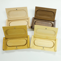 Clé USB personnalisée en bois 2-en-1 USB-C OTG 2.0 16 Go 32 Go 64 Go Type C pour smartphones/ordinateurs/portables/tablettes