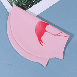 Gran oferta, <span class=keywords><strong>gorro</strong></span> de natación para <span class=keywords><strong>piscina</strong></span> para niños, logotipo personalizado impreso, elástico, estampado de diferentes tamaños, gorros de natación de silicona para niños - Product Image 5