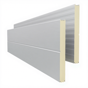 Conception de panneau mural de toit isolant Panneaux muraux antibruit Panneau sandwich en Pu Pir Export vers le Pérou/<span class=keywords><strong>pologne</strong></span>/urkey - Product Image 1