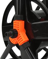 Enrouleurs de tuyau d'arrosage muraux rétractables à haute pression, légers, anti-abrasion, anti-corrosion, tuyau d'eau en plastique ABS TT
