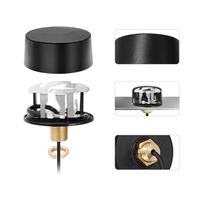 Mini Antenne Extérieure 3G 5G IP68 Anti-Métal 4G LTE WiFi à Gain Élevé jusqu'à 3,6 dB pour Connecteur