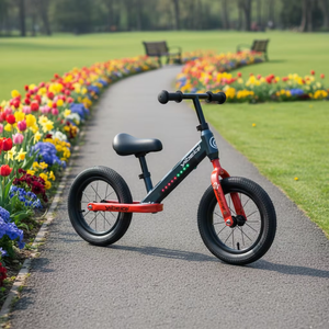 Vélo d'équilibre d'entraînement pour enfants de 12 pouces, sans pédales, idéal pour les tout-petits et les jeunes cyclistes - Product Image 1