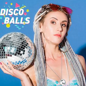 חם מוכר חג המולד בר לילה מועדון לילה חרוזים שרשרת גדולה כסף כדור דיסקו תלבושת 70 שרשרת חגיגה - Product Image 1