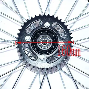 Jantes avant et arrière en alliage d'aluminium de 1,60 à 17 pouces avec disque de frein à disque pour moto de cross KLX <span class=keywords><strong>CRF</strong></span> Kayo BSE - Product Image 5