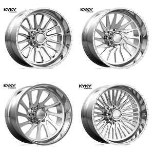 Ruedas Forjadas de Aleación de Aluminio de 22, 24, 26 y 28 Pulgadas con Borde Profundo para Camionetas, 28x14, 30x16, <span class=keywords><strong>10</strong></span> Birlos, para Ford F-350 y RAM 3500 - Product Image 2