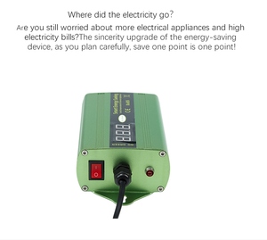 Fabrika kaynağı Pro güç tasarrufu elektrik üretim fatura redüktör akıllı güç tasarrufu elektrik tasarrufu kutusu ile LCD - Product Image 4