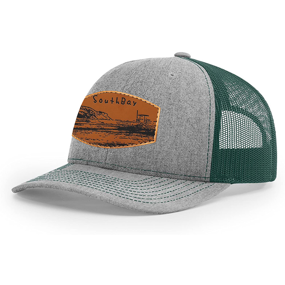 Custom Patch Embroidery Baseball Caps Six Panel Trucker Mesh Hats