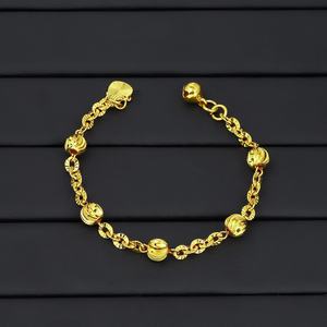 Pulsera de cuentas chapada en oro de 24 quilates JXX Trendy, nuevo diseño, joyería de latón, pulsera para mujer, venta al por mayor en Malasia - Product Image 4