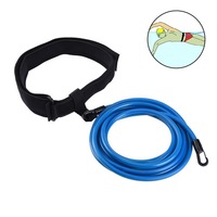Ensemble de tubes de résistance pour entraîneur de natation en gros de haute qualité Bandes d'exercice élastiques pour l'entraînement à la natation