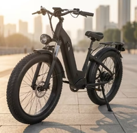 Vélo Électrique Tout-Terrain 2026 en Promotion, Moteur Moyeu Avant 500W 48V 10.4Ah en Alliage d'Aluminium Léger, Roues 26*4 pouces