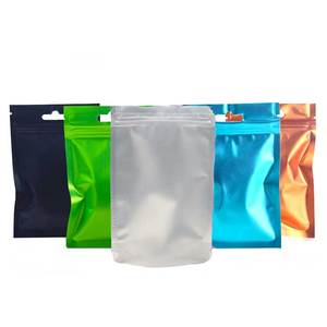 Túi Đựng Đồ Trang Sức Bánh Quy Đồ Ăn Vặt Mẫu Túi Màu Đen 4X6 Inch 300 Túi Mylar Có Thể Khóa Lại 3 Kích Cỡ Túi Chống Mùi Đựng Thực Phẩm - Product Image 6