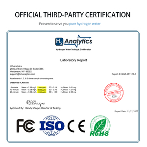 Generador <span class=keywords><strong>de</strong></span> Agua Hidrogenada <span class=keywords><strong>de</strong></span> 10000 ppb, Tecnología SPE PEM, Certificación American Analytics, 10% <span class=keywords><strong>de</strong></span> Descuento por <span class=keywords><strong>Compra</strong></span> al por Mayor - Product Image 6