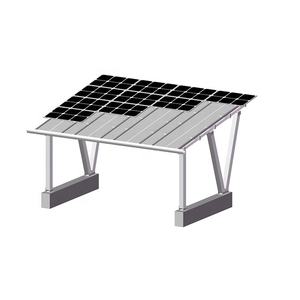 2023 10 kw préfabriqué structure pv toit solaire abri de voiture ombre de montage pour voitures - Product Image 1