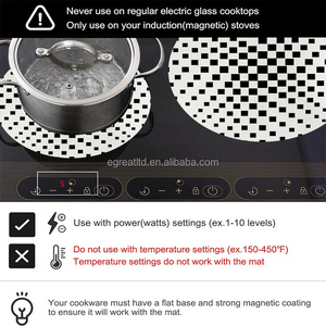 Factory Sales Non-Slip Silicone Induction Cooktop <b>Protector</b> Mat Heat Proof Pad for Kitchen - Product Image 5
