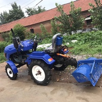 12HP 15HP 18HP 25hp 30hp 40hp 50hp 60hp  Traktor Mini Diesel 4 Roda 4*2 25hp 4x4 untuk Pertanian Dijual