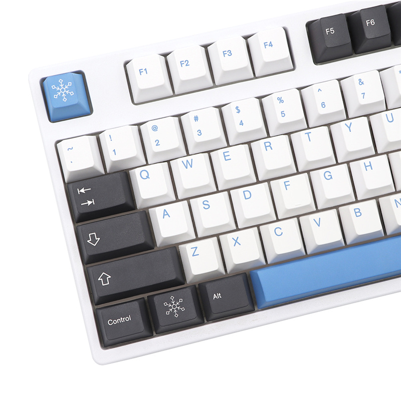 GMK Arctic CircleテーマPBT 5面昇華高さチェリーキーキャップフル