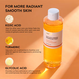 Tónico Iluminador de Manchas Oscuras con Vitamina C, Productos para el Cuidado de la Piel, Tónico Coreano de Cúrcuma para el Rostro - Product Image 2