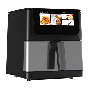 Aifa Appareil de cuisine numérique double panier max double zone 9.5l air fryer af400eu <span class=keywords><strong>livre</strong></span> de recettes air fryer en français 7L 8L - Product Image 1