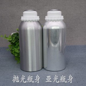 Botella de Aluminio de 1000 ml, 500 ml, 1200 ml con Tapa de Rosca para Envasado de Aceites Esenciales y Cosméticos, Hecho en China - Product Image 4