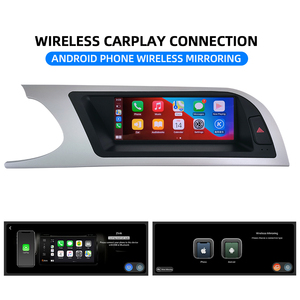 Radio con Navegación Android para Auto, Premium, Gran Venta 2022, para Audi A4L <span class=keywords><strong>A4</strong></span> B8 2009-2012, Pantalla con Wifi, <span class=keywords><strong>Carplay</strong></span>, 4G, Bluetooth - Product Image 4