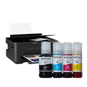 Tinta Premium 101Dye para <span class=keywords><strong>Epson</strong></span> EcoTank <span class=keywords><strong>L4150</strong></span> L4260 L6160 L6270 L14150 Series, <span class=keywords><strong>Precio</strong></span> de Fábrica, Tinta de Recarga para <span class=keywords><strong>Epson</strong></span> - Product Image 1