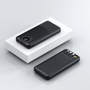 Banques d'alimentation portables haute capacité 20000mAh 30000mAh 22.5W PD avec sortie USB, écran LED et logo personnalisé 10000mAh - Product Image 2