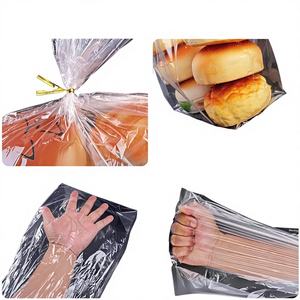 CFC Good Price High Quality Recyclable PE Shrink <b>Bag</b> Custom Logo Printed Bakery <b>Bread</b> Packaging - Product Image 1