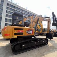 Excavatrice SANY SY235C d'occasion, 23 tonnes, matériel de construction pour travaux de terrassement pour projet de construction