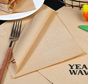 Emballage à emporter en papier kraft écologique avec logo personnalisé pour hamburgers, frites, sacs en papier pour en-cas anti-graisse, emballage alimentaire - Product Image 2