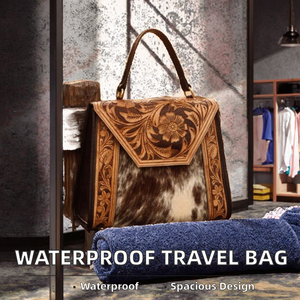 Bolsa de Viaje de Lujo para Hombre, Impermeable, con Cierre, Múltiples Compartimentos, Separación para Ropa Seca/Húmeda, Gran Capacidad, Deportiva, de Hombro - Product Image 2