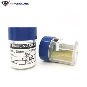 Bubuk debu berlian sintetis kualitas tinggi RVD Rvg bubuk berlian sintetis tingkat industri untuk roda berlian Resin