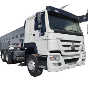 Sinotruck Howo 6x4 marchio usato camion pesanti Diesel manuale automatico 400hp camion testa camion camion