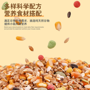 Nourriture pour hamsters à base de céréales mélangées 160g Riche en oligo-éléments pour hamsters - Product Image 2