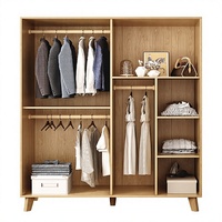 Ensemble de Meubles de Chambre Personnalisé pour Hôtel ou Maison, Grande Armoire en Bois Massif avec Coiffeuse