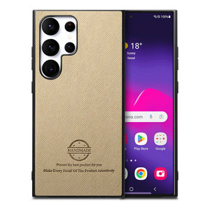 Étui de téléphone populaire en cuir PU à grain tissé pour <span class=keywords><strong>Samsung</strong></span> Galaxy S26 S25 S24 S23 Ultra A07 A17 A37 A57 A16 A36 A56 A15 A35 A55 - Product Image 4
