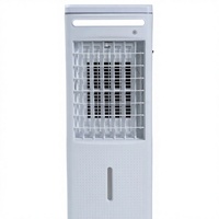Refroidisseur d'air portable en plastique - Électrique et alimenté par batterie, faible bruit, économie d'énergie pour le bureau, la maison et l'hôtel