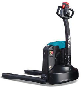 Ull-carretilla elevadora eléctrica portátil, carretilla elevadora eléctrica de 1500kg con mango hidráulico de mano y batería de litio - Product Image 2