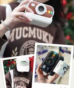 S9 OEM Chất Lượng Cao Retro Mini Kỹ Thuật Số Máy Ảnh Thông Minh Cho Trẻ Em Điện Foto Video Mini In Nhiệt Giá Bán Buôn <span class=keywords><strong>CMOS</strong></span> Hình Ảnh - Product Image 6