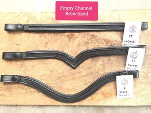 Banda de cejas con forma de onda personalizable de alta calidad, uso ecuestre, canal vacío de moda, botón a presión Pop, cuero de alta calidad - Product Image 5