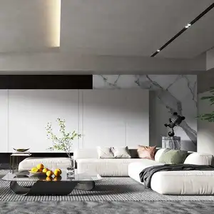 Oushe produttori di alta qualità da 8mm, hotel wpc, pannello da parete in marmo pvc decorativo per interni in pietra sintetica solida