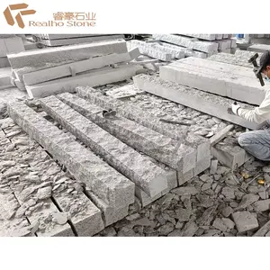 Đá Granite tự nhiên g682 Slate Granite Pepper cột đèn cho đèn đường