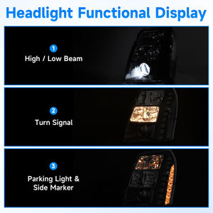 مصابيح أمامية ومصابيح صابورة بحالة جديدة تشمل مصابيح أمامية Cadillac - Product Image 6