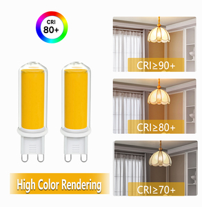 Ampoule LED COB G9 sans scintillement, certification CE ERP RoHS, 4,2W 460LM, ampoules LED COB série G9 - Product Image 3