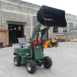 Wheel <span class=keywords><strong>Loader</strong></span> Listrik Profesional dengan Desain Lengan Tebal untuk Daya Angkut yang Ditingkatkan untuk Penggunaan di Pertanian, Rumah, Gudang, Hutan, dan Padang Rumput - Product Image 3