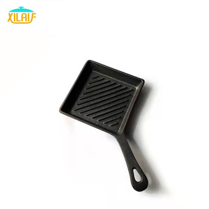 Vendita calda per uso domestico quadrato in ghisa cucina <span class=keywords><strong>master</strong></span> grill pan antiaderente mini grill pan - Product Image 4